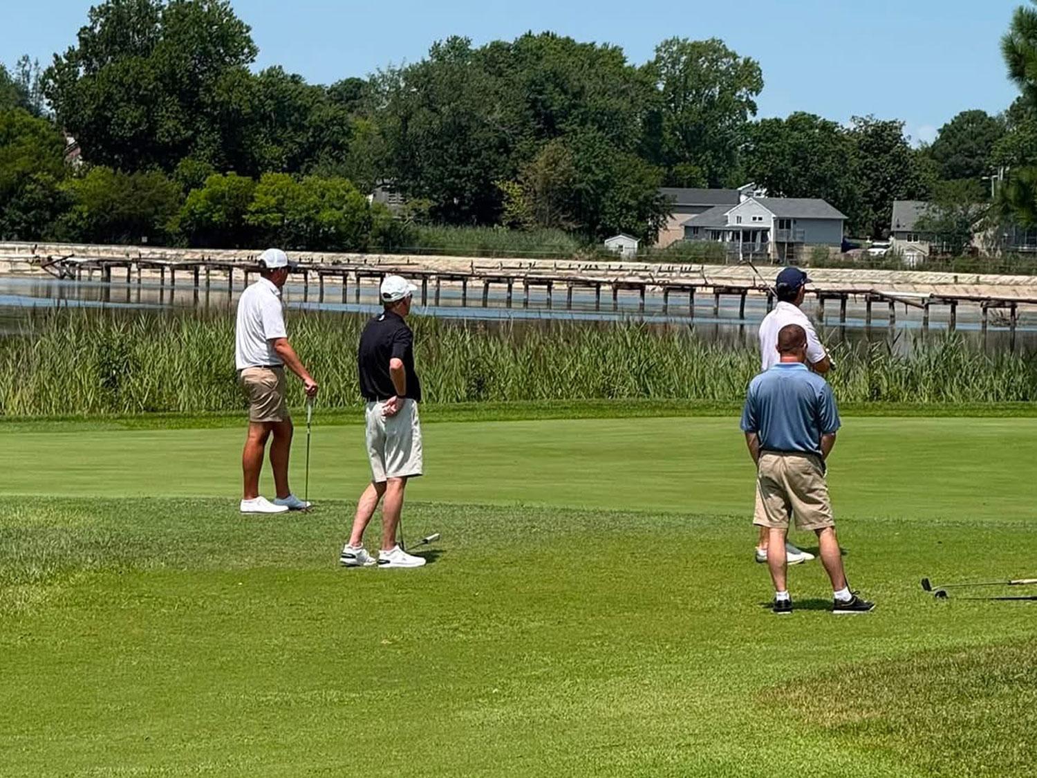 Players on the course during the 2026 VMDAEC Annual Meeting Golf Tournament