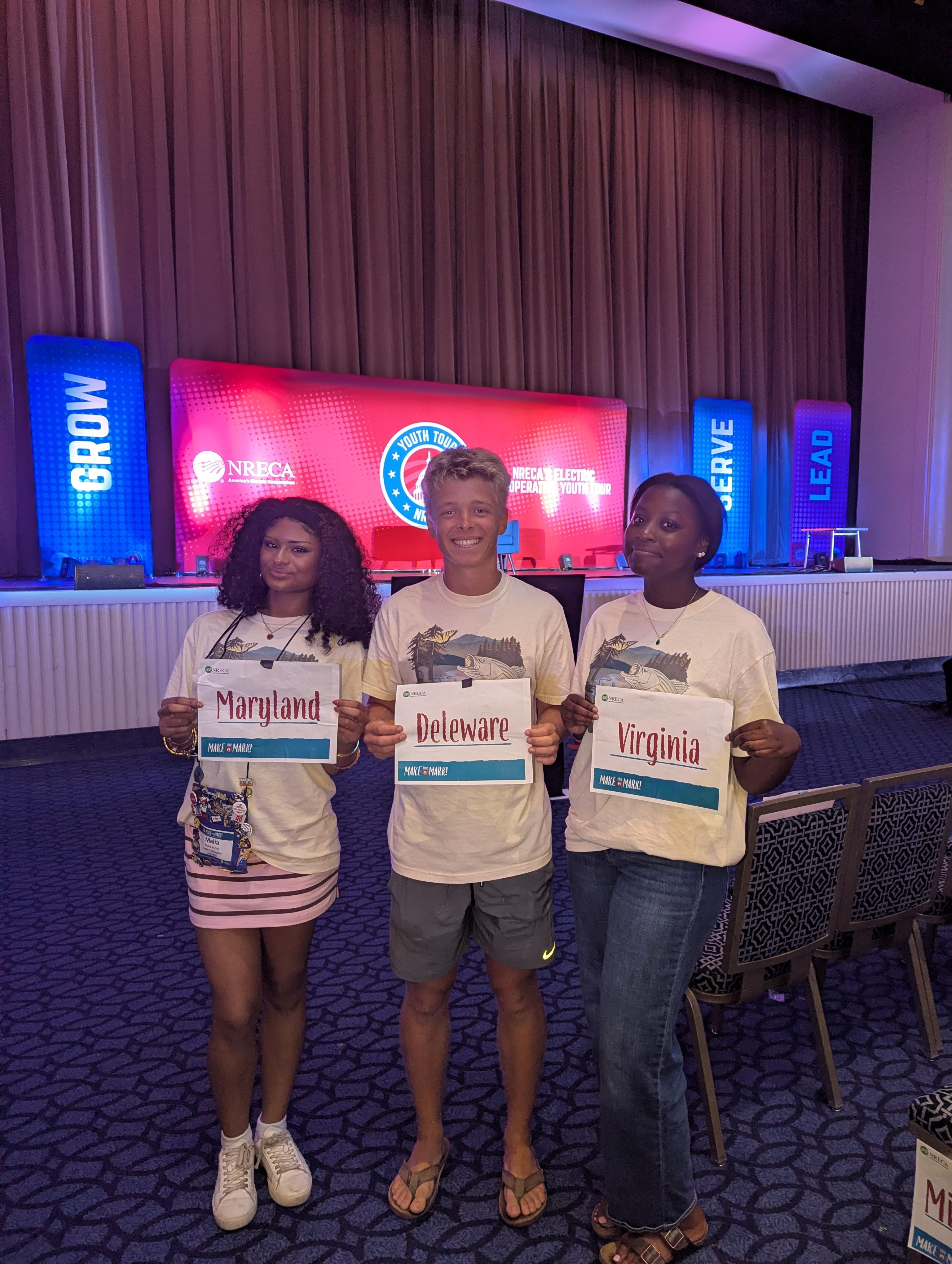 Youth Tour opening ceremony
