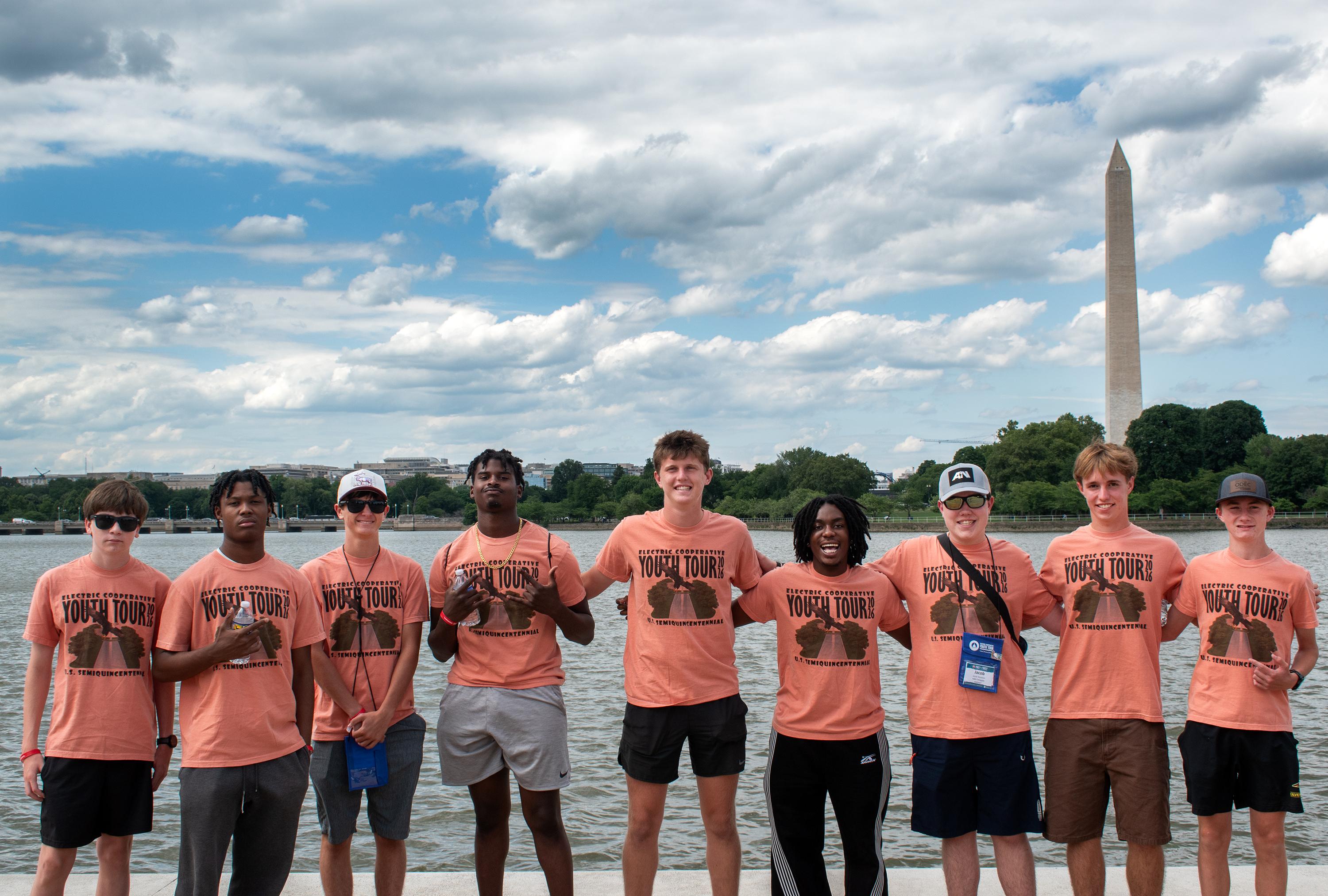 Youth Tour participants tour Washington D.C.