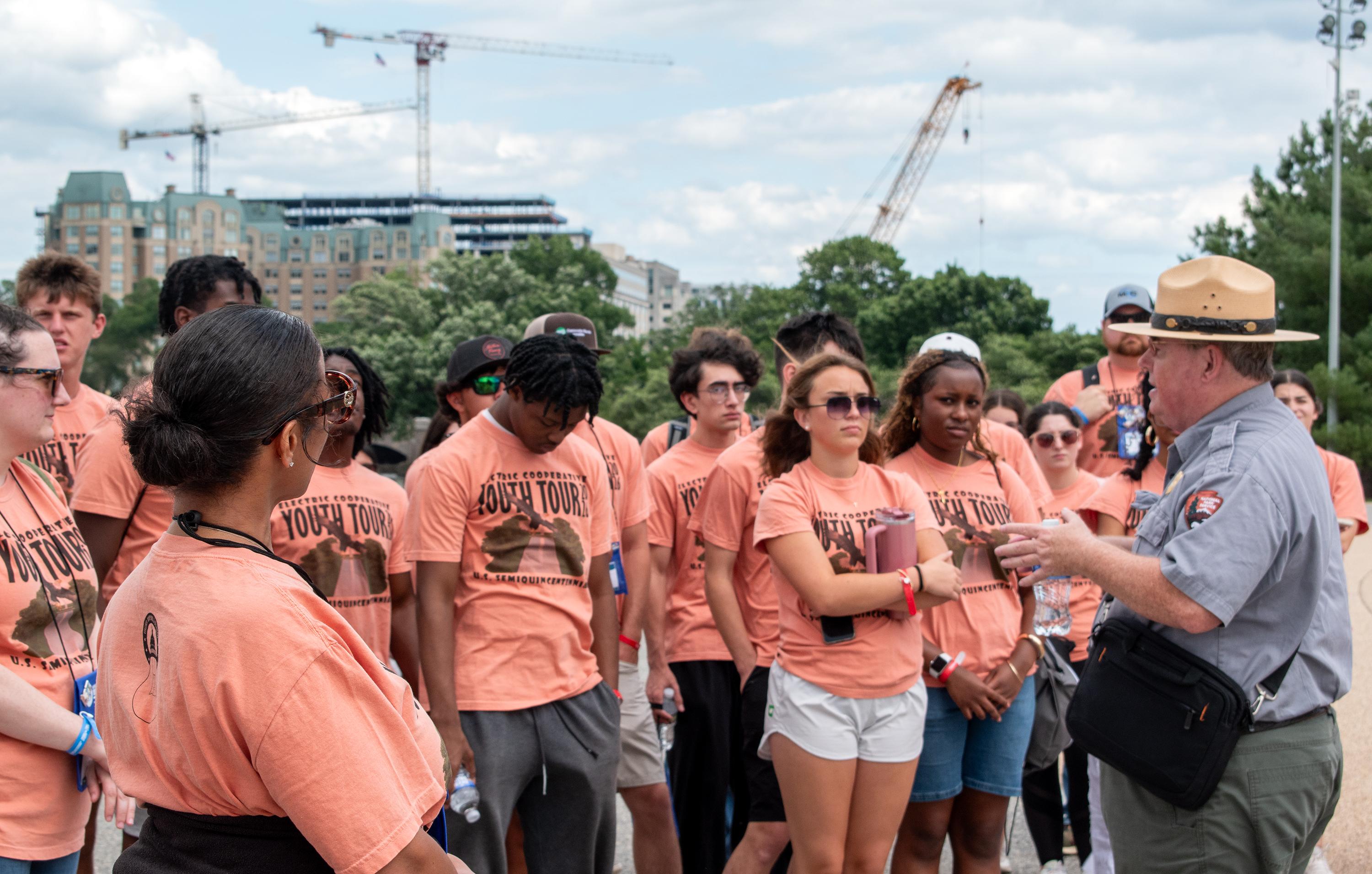 Youth Tour participants tour Washington D.C.