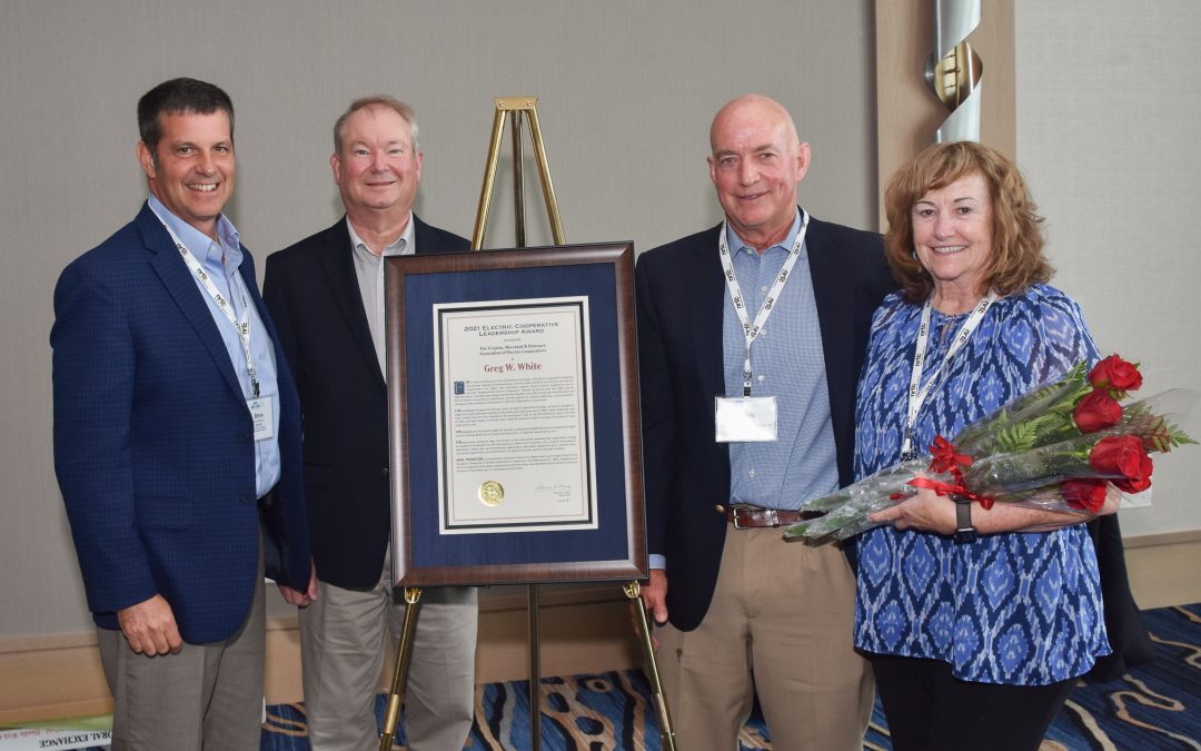 Greg White Honored for Decades of Co-op Leadership