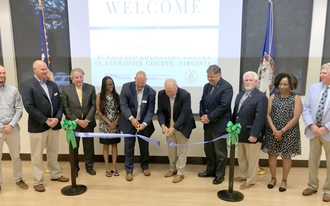 Dinwiddie County and RURALBAND Launch Universal Broadband Project