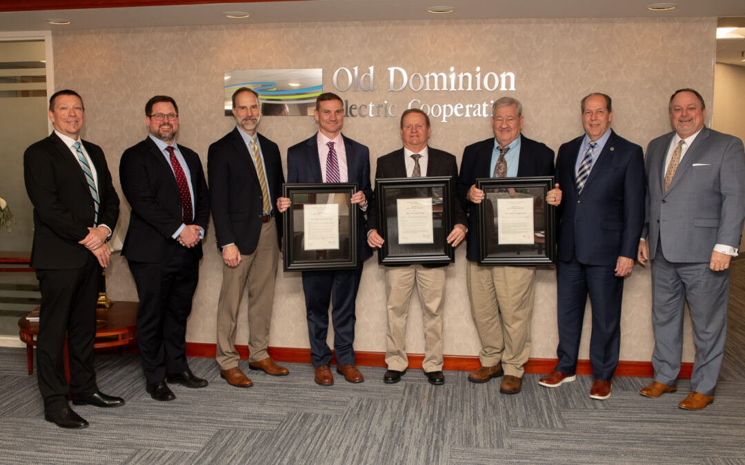 ODEC Power Plant Managers Recognized